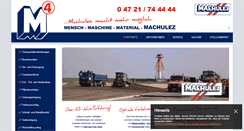 Desktop Screenshot of machulez.de